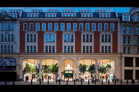 Apple Brompton Road London exterior